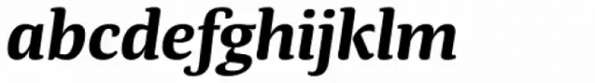 Tanger Serif Wide Bold Italic