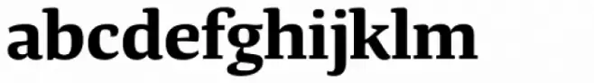 Tanger Serif Wide Bold
