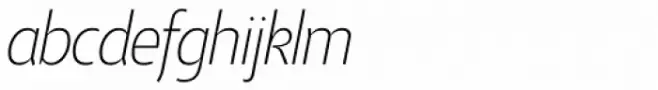 Taste ExtraLight Italic