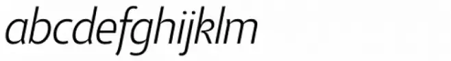 Taste Light Italic