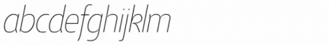 Taste Thin Italic