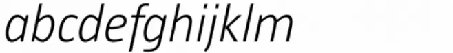 Taz Text Light Italic