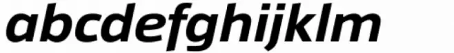 Taz Wide Bold Italic