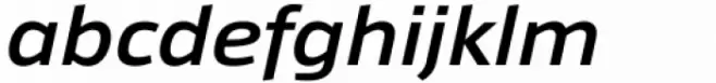 Taz Wide SemiBold Italic