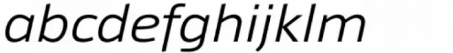 Taz Wide SemiLight Italic
