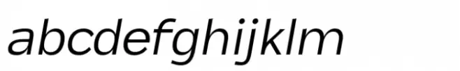 Tebel Sans Extralight Italic