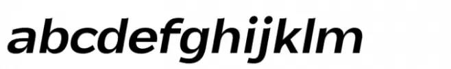Tebel Sans Medium Italic