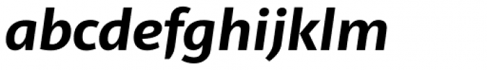Telder HT Pro Bold Italic