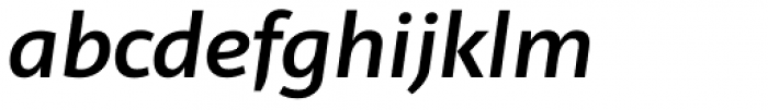 Telder HT Pro Semi Bold Italic