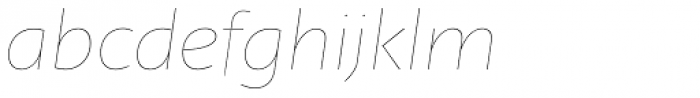 Telder HT Pro Thin Italic