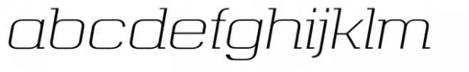 Telephone Extended Light Italic