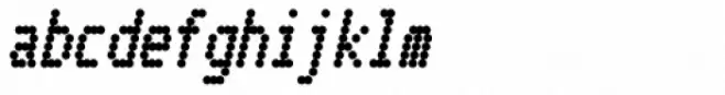 Telidon Cond Heavy Italic