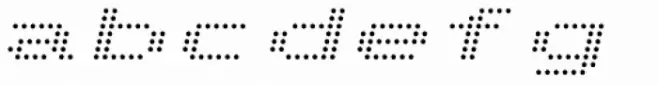 Telidon Extended Italic