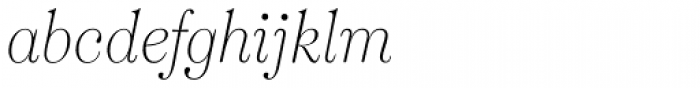 Tenez Light Italic