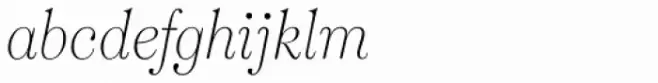 Tenez Light Italic