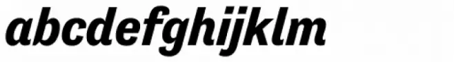 Tenso Bold Italic