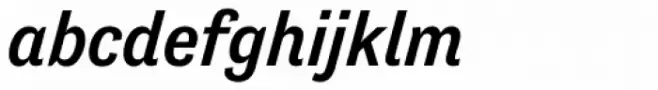 Tenso Medium Italic