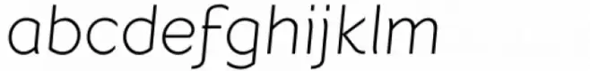 Teorema Ultra Light Italic