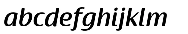 Terfens Gothic Extended Demi Italic