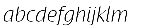 Terfens Gothic Extended Light Italic