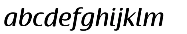 Terfens Gothic Extended Medium Italic