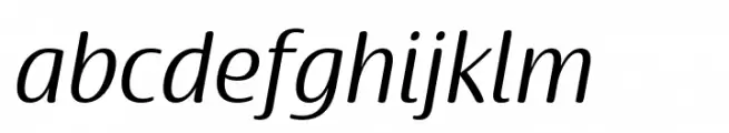 Terfens Gothic Norm Regular Italic