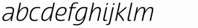 Terfens Light Italic