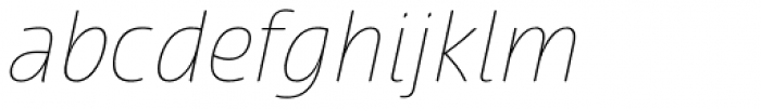 Terfens Thin Italic