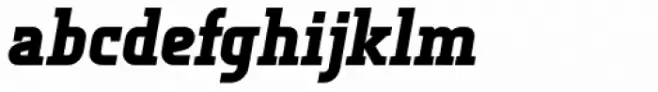 Tertre Black Italic