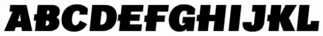 Texicali Extra Black Italic