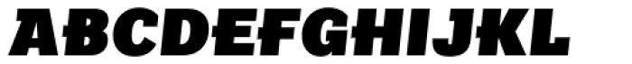 Texicali S Extra Black Italic