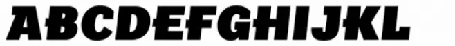 Texicali S Extra Black Italic