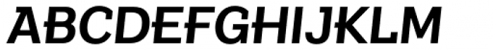 Texicali S Semi Bold Italic