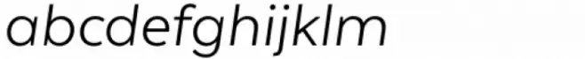 Texta Pro Book Italic
