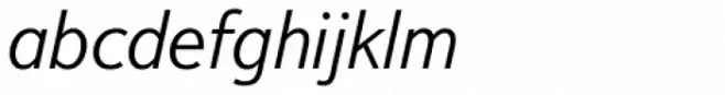 Textbook New Light Italic