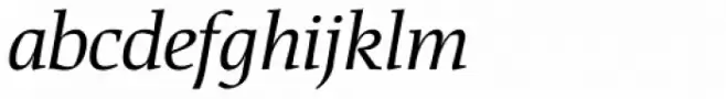 That Italic