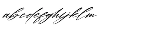 The Pablo Meganta Signature Regular Script