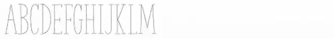The Serif Hand Light