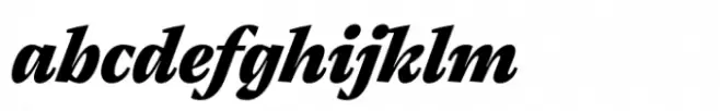 Thermal Extra Bold Text Italic