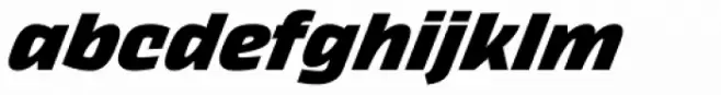 Thicker Extrabold Italic