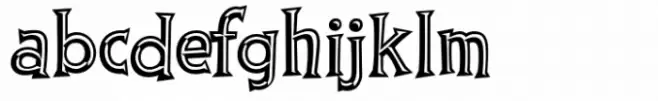 Thingamajig Engraved Bold