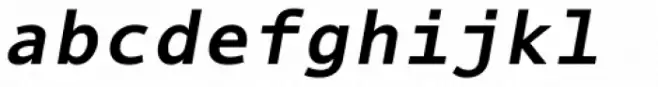 Thordis Sans Mono EF Bold Oblique
