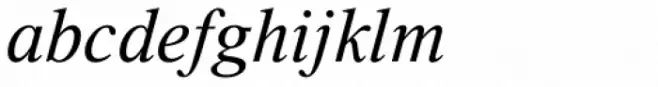 Thorndale Std Italic