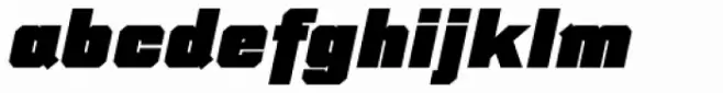Thud Black Italic