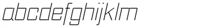 Thud Thin Italic