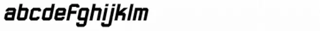 Thunderbolt 75 Bold Italic