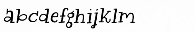 Thursday Afternoon Bold Italic