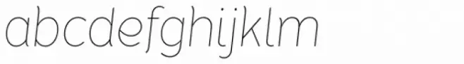 Tide Sans Condensed 100 Lil Bunny Italic