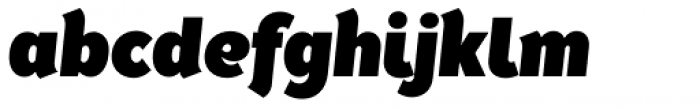 Tide Sans Condensed 800 Kahuna Italic