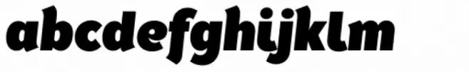 Tide Sans Condensed 800 Kahuna Italic